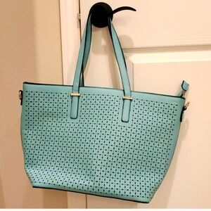 Elegant Blue Tote Bag